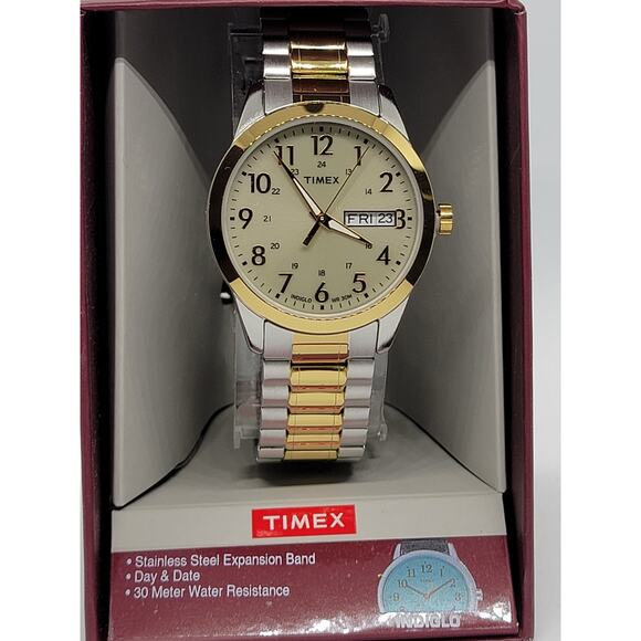 Timex Men´s Two Tone Stainless Steel Watch#18